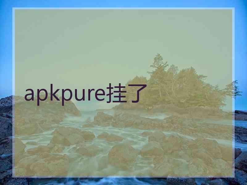 apkpure挂了