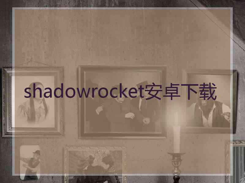 shadowrocket安卓下载